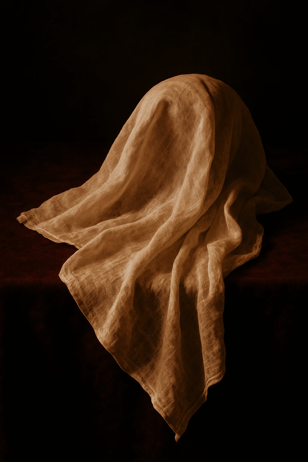 Pure Linen Veil - Ritual Clothing